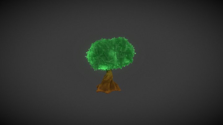 Stylized Tree 3D Model