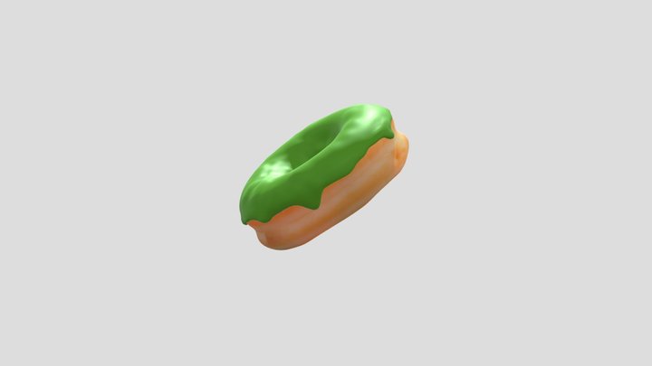 Donut 3D Model