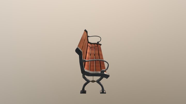 Bench 3D Model