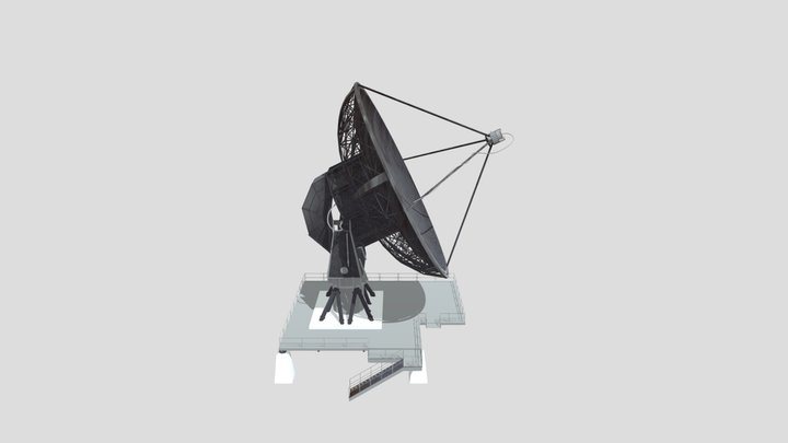 Signal Tower 3D Model