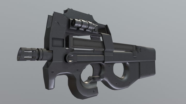 P90 - stargate – Free 3D Model STL