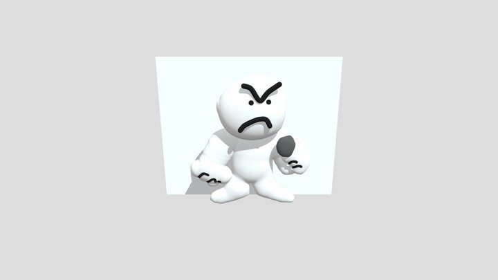 Friday Night Funkin - Little Man (Bob Mod) 3D Model