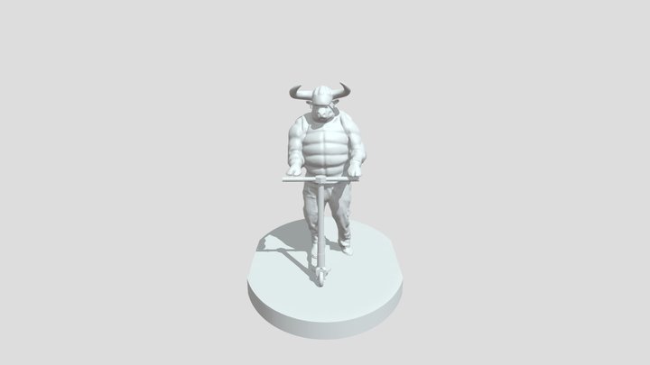 Bull2 3D Model