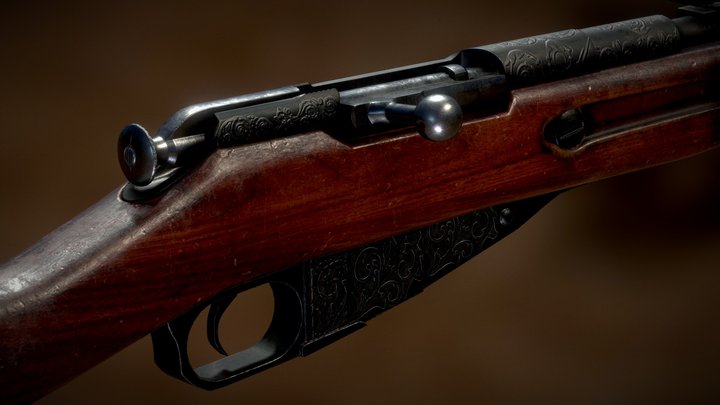 Mosin-Nagant 3D Model
