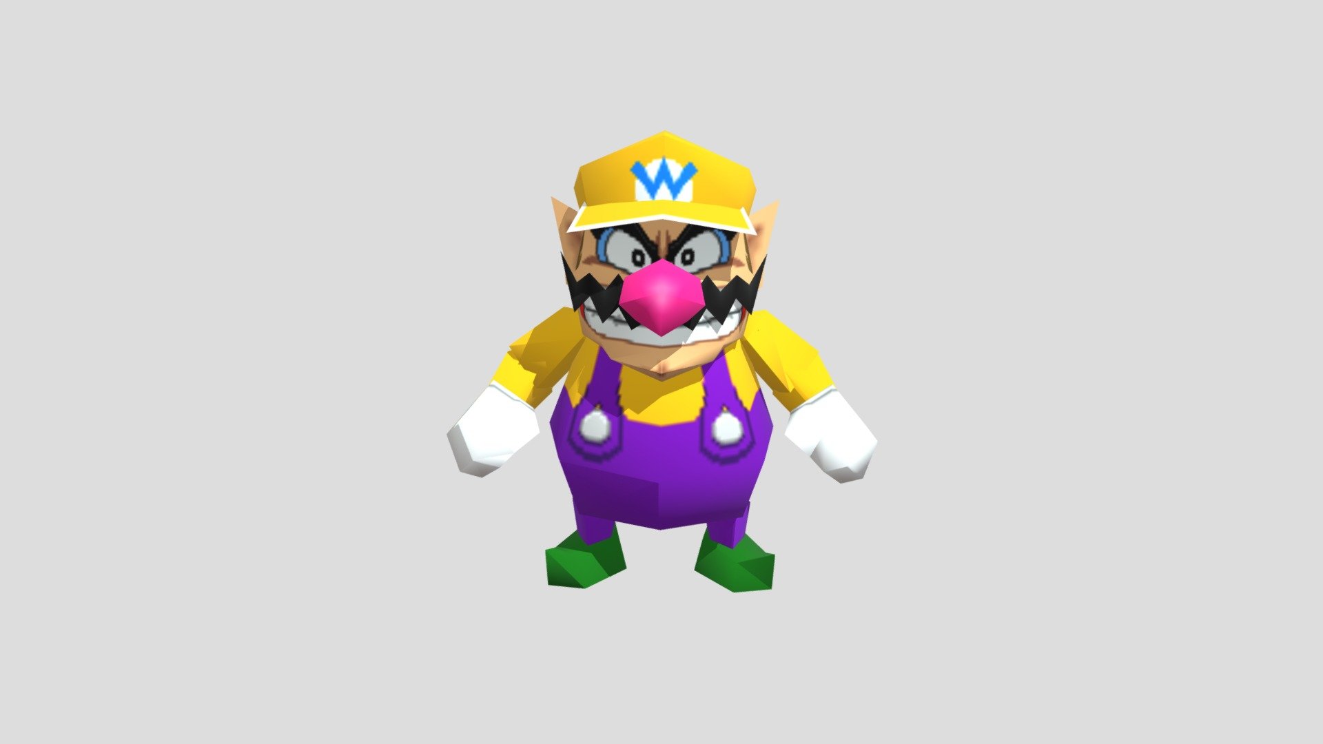 Nintendo 64 Mario Party 2 Wario 3d Model By Dokigerelrojito 13c8bb0 Sketchfab 