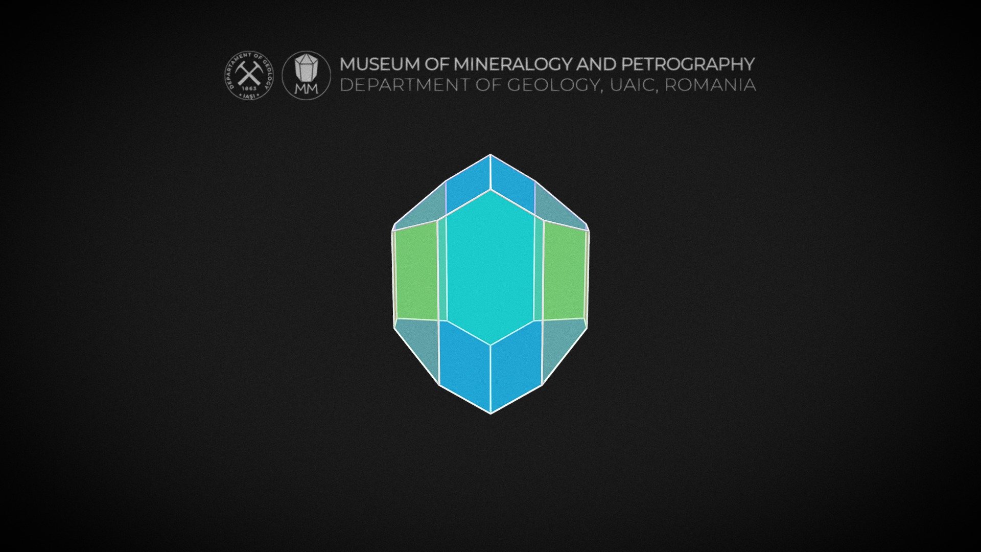 Crystallographic form of Augite - 3D model by Museum of Mineralogy and ...