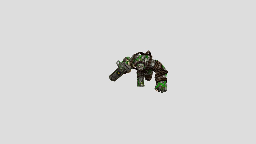 Fusionfall-Mob Bear(Chainsaw)