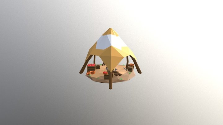 TC Crate Campfire 3D Model