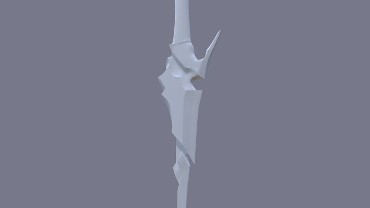 WIP Knife 3D Model