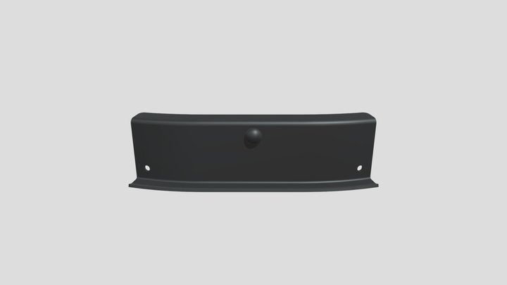 アークSD｜横葺用 後付 雪止金具 3D Model