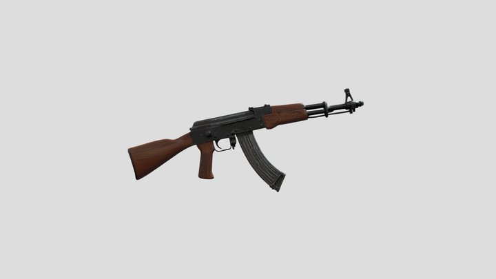 AKM Wooden Stock Rifle [RapidAssets]