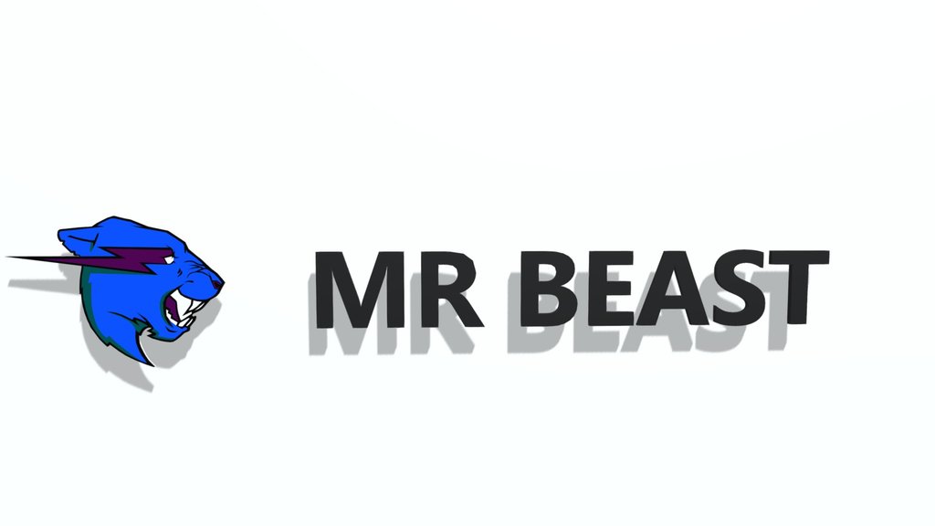 Текст Mr Beast 3D