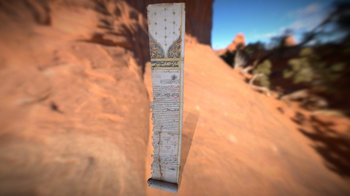Manuscript 3D Model