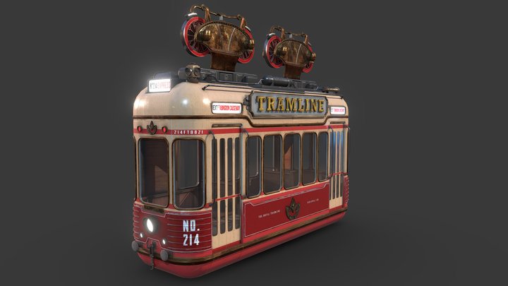 The Royal Tramline 3D Model