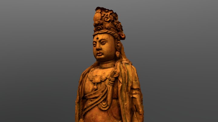 Bodhisattva (Philadelphia Museum of Art) 3D Model