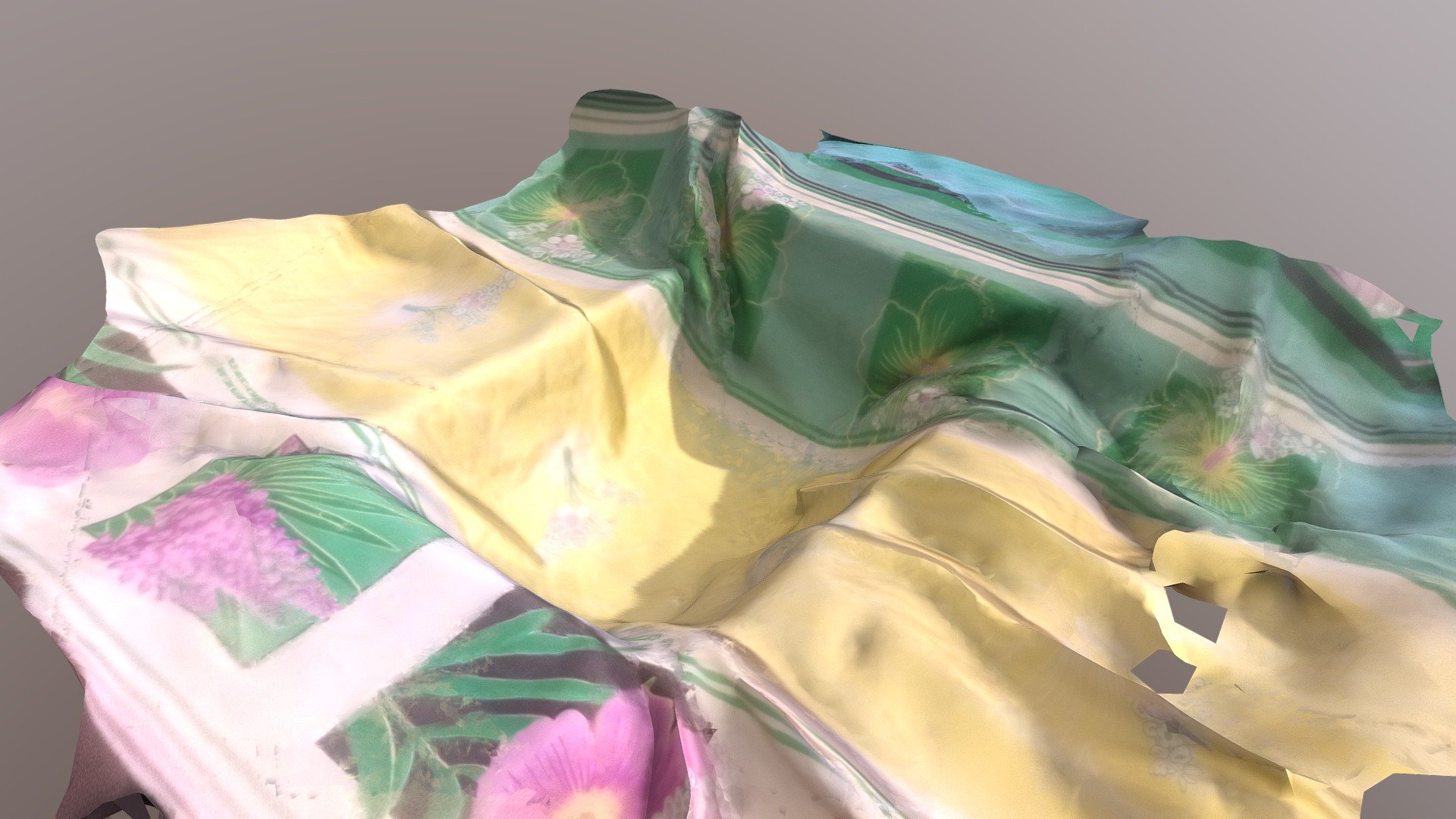 3d reconstruction of cover (pit imitation)