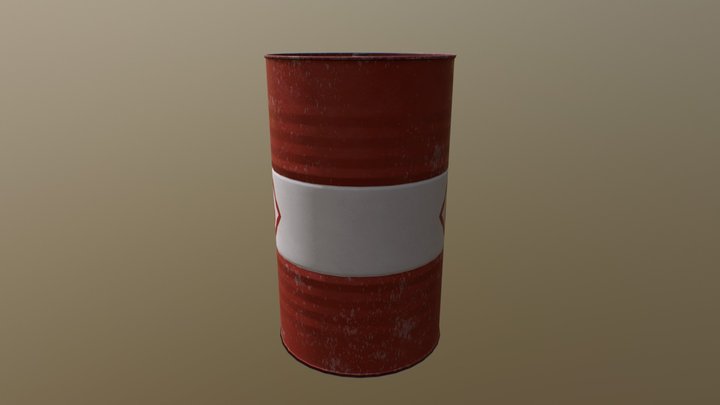 Barrel 3D Model