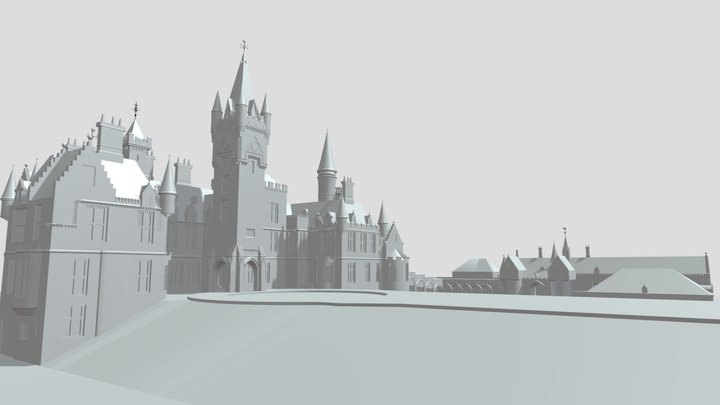 Chateau Miranda 3D Model