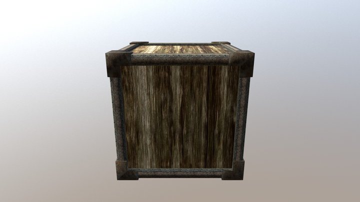 Crate 01 3D Model