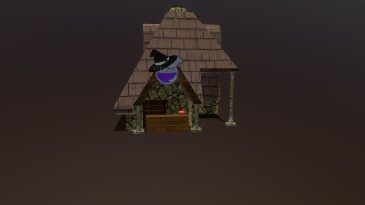 Apothicaire Marcoux & Accessoire 3D Model