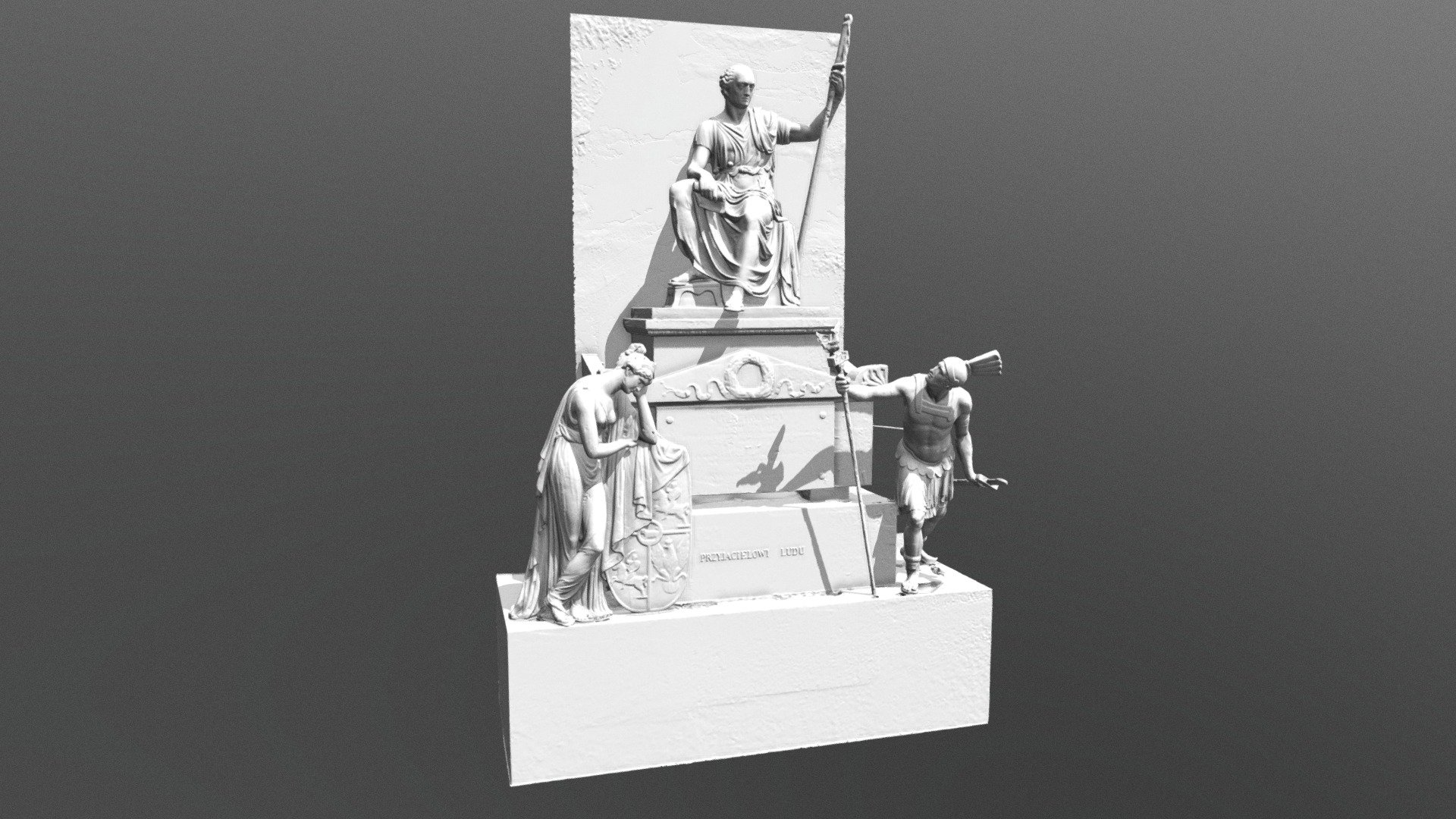 Pomnik Stanisława Małachowskiego - 3D model by Heritage Imaging ...