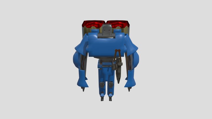 3D Robot 3D Model