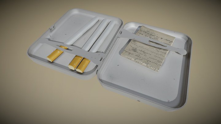 Cigarette Case – Kostenloses 3D-Modell STL