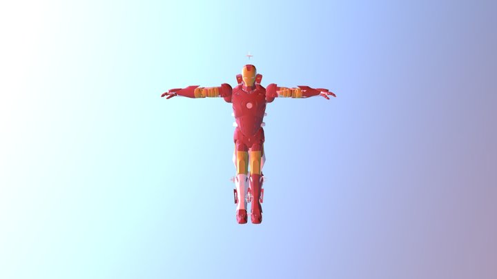 Jzb865er6v- Iron Man 3D Model