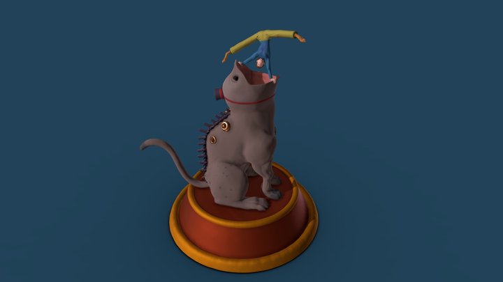 Chimera Whisperer 3D Model