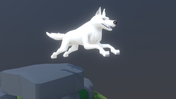 Moro - Princesa Monoke 3D Model