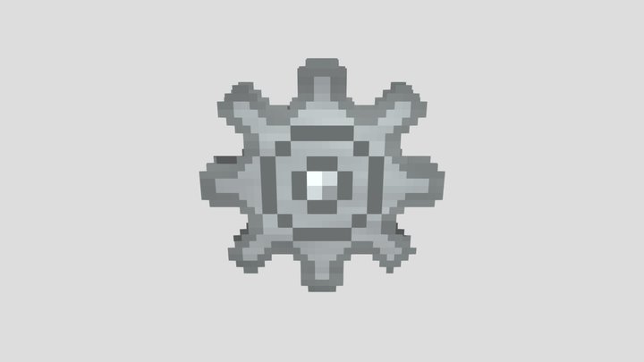 Minecraft Gear 3D Model
