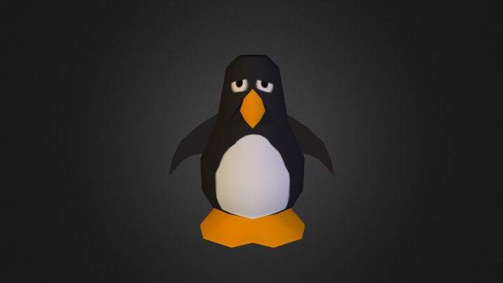企鵝 3D Model