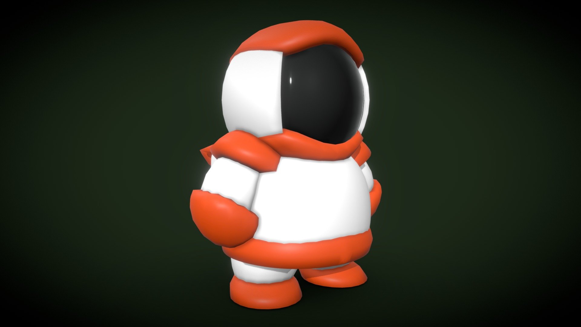 Cartoon Astronaut 02 - Buy Royalty Free 3D model by Toon Goo (@toongoo ...