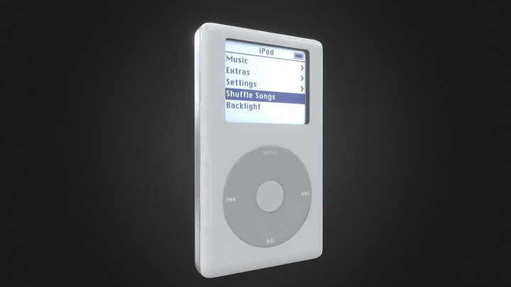 iPod Classic 3D Model