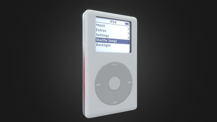 iPod Classic 3D Model