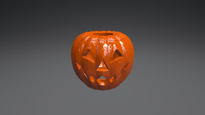 Pumpkin 3D Model