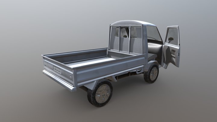Kei Truck 3D Model