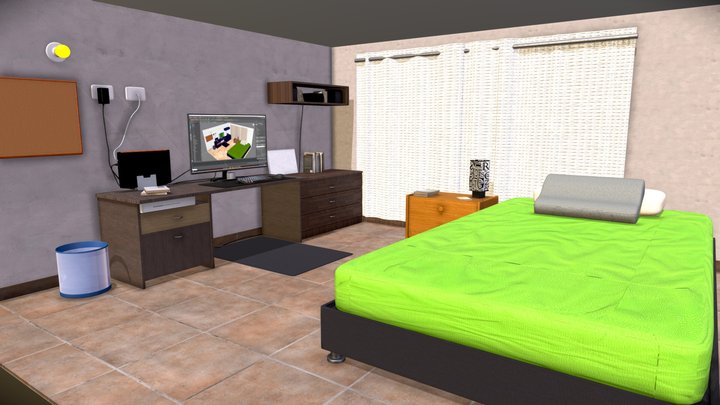 Cuarto 3D Model