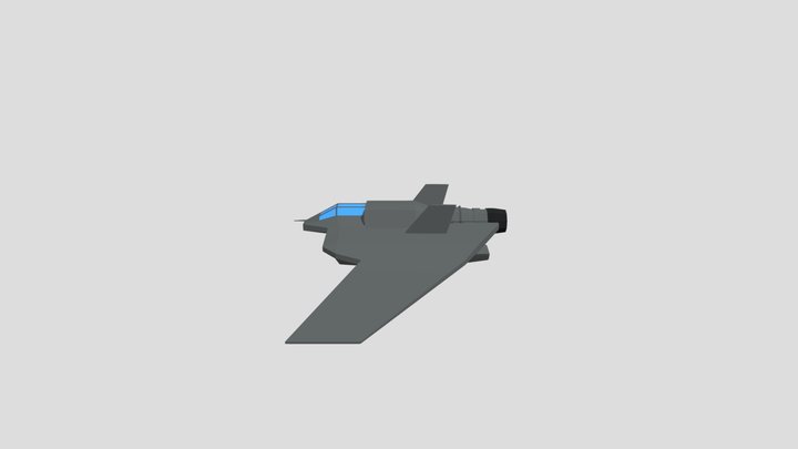 Spaceship 3D Model