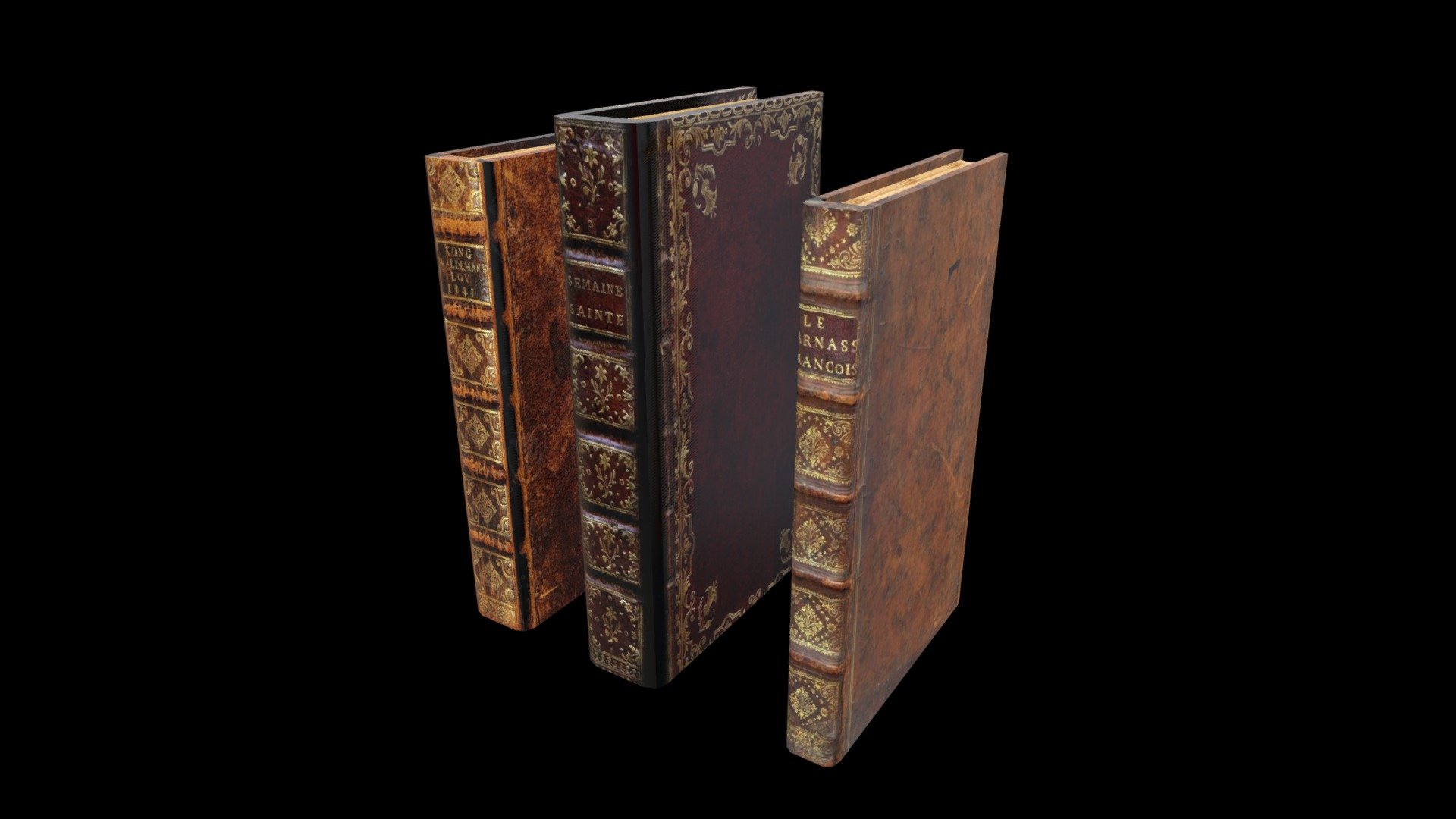 Ancient Books - Buy Royalty Free 3D model by BANDANNA (@BAND_ANNA ...