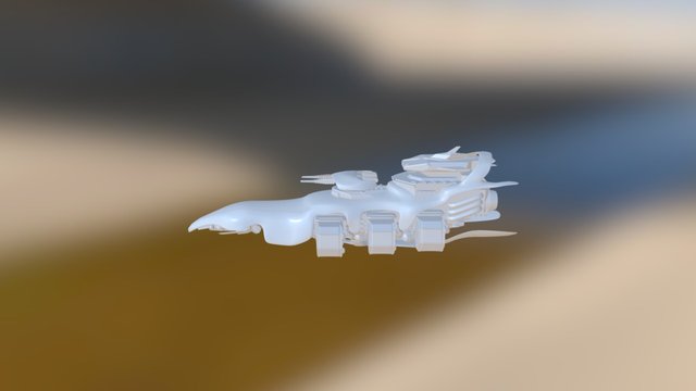 Jovian Hauler 3D Model