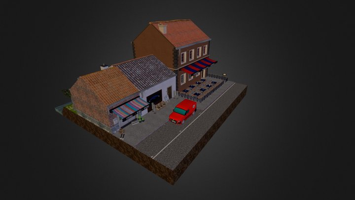 CityScene Italy, Update 3 3D Model