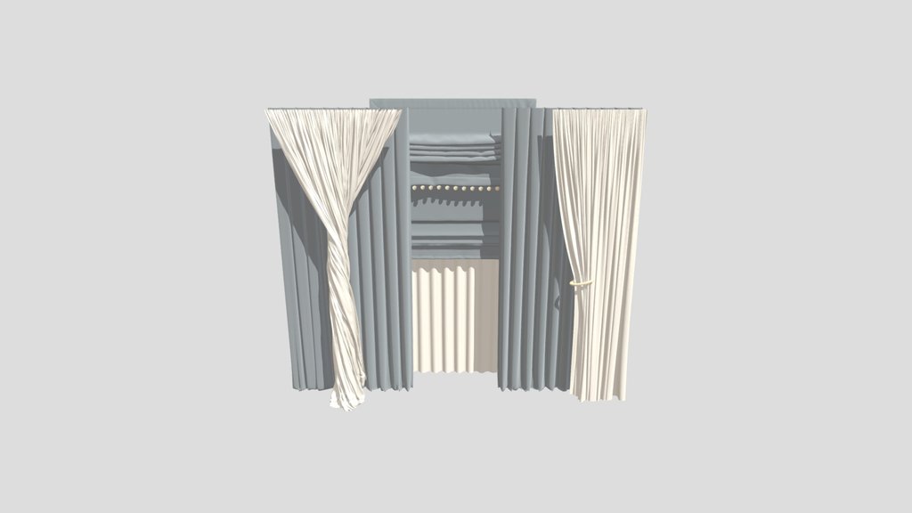Gd Silk And Cotton Curtain