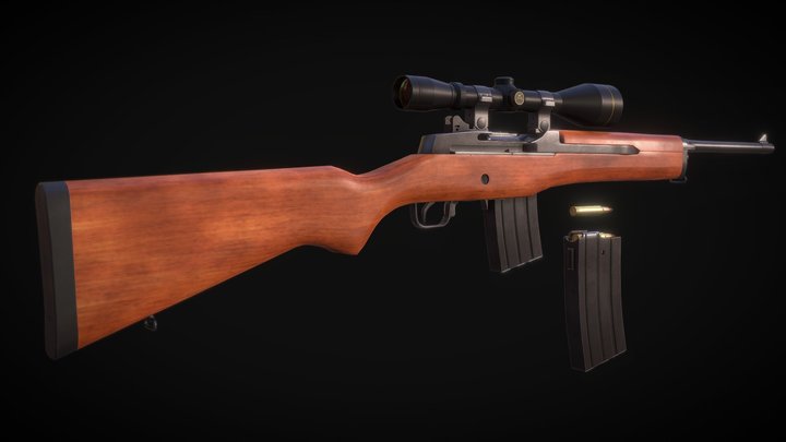 Mini-14 3D models - Sketchfab