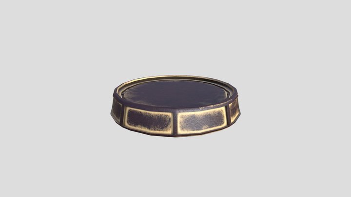 Star Wars Tatooine Barrel (top) 3D Model