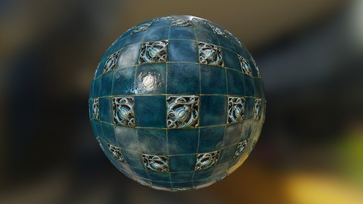 Victorian Tiles 3D Model