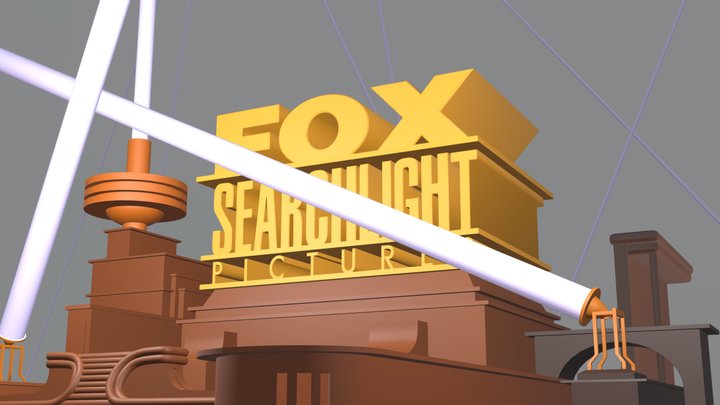 My Own Fox Searchlight Pictures Logo 1999 Remake 3D Model