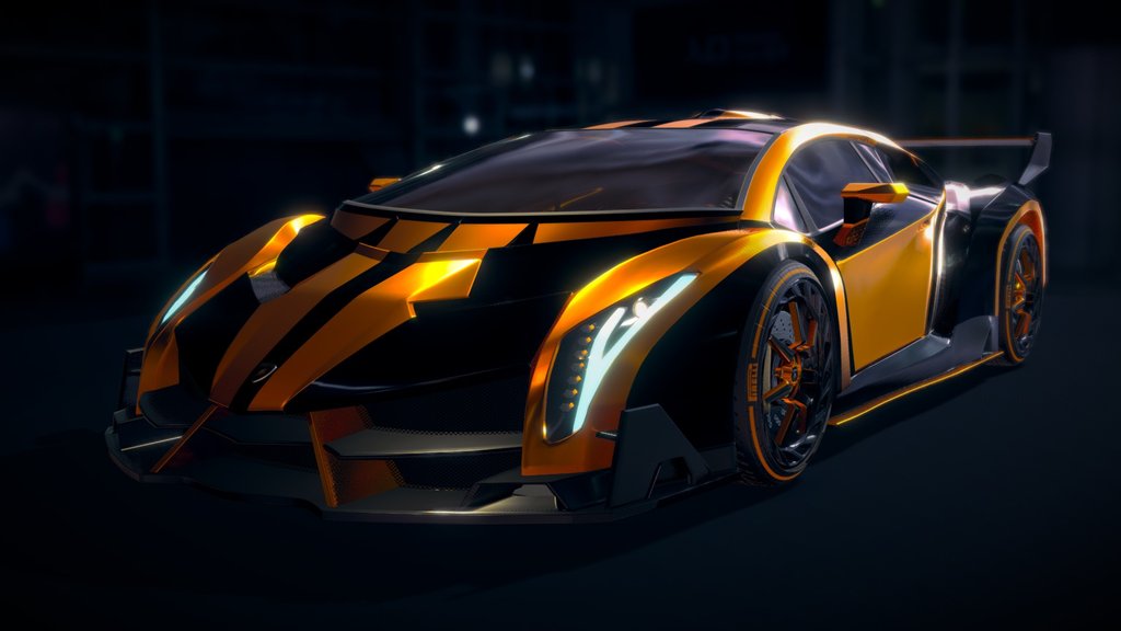 Lamborghini Veneno 2013 3D Model