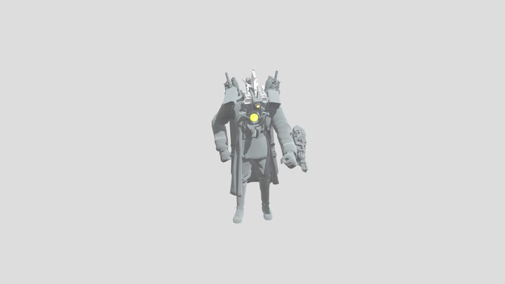 Infected-titan-cameraman 3D Model