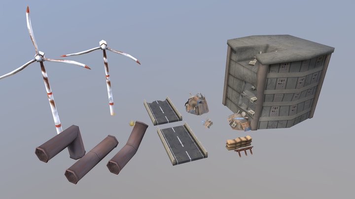 Assets RTS 3D Model